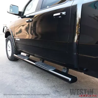 Westin Automotive PRO TRAXX 6 Oval Nerf Step Bars Black Steel for Ram 1500 2019-2022 - 21-64085