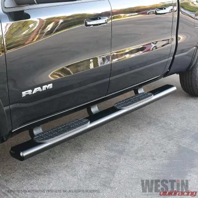 Westin Automotive PRO TRAXX 6 Oval Nerf Step Bars Black Steel for Ram 1500 2019-2022 - 21-64085