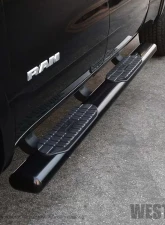 Westin Automotive PRO TRAXX 6 Oval Nerf Step Bars Black Steel for Ram 1500 2019-2022                                     - 21-64085 - Image 5