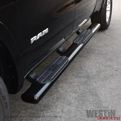 Westin Automotive PRO TRAXX 6 Oval Nerf Step Bars Black Steel for Ram 1500 2019-2022 - 21-64085