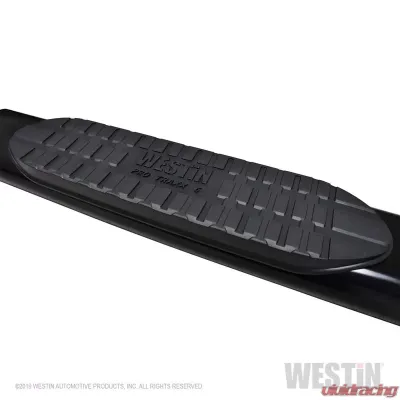 Westin Automotive PRO TRAXX 6 Oval Nerf Step Bars Black Steel for 2019-2022 Chevy/GMC Trucks - 21-64135