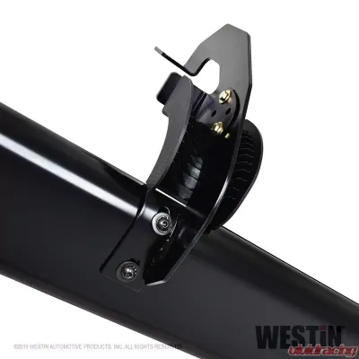 Westin Automotive PRO TRAXX 6 Oval Nerf Step Bars Black Steel for 2019-2022 Chevy/GMC Trucks - 21-64135
