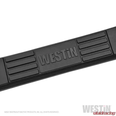 Westin Automotive E-Series 3 Round Nerf Step Bars, Polished Stainless Steel, 2019-2022 Chevy Silverado & GMC Sierra - 23-4110
