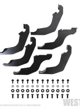 Westin Automotive E-Series 3 Round Nerf Step Bars for Ford Ranger 2019-2021, Black Steel                                     - 23-4155 - Image 3