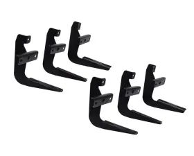 Westin Automotive Running Board Mount Kit for Ford F-150/F-250/F-350 Super Crew Cab, Black Finish