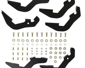 Westin Automotive Running Board Mount Kit Black for Ford Bronco 2021-2023 E-Coated Steel