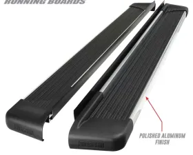 Westin SG6 Running Boards Polished Ford Bronco 4 Door 2021-2023