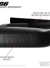 Westin Automotive SG6 Running Boards Black for Ford Bronco 4 Door 2021-2023, Slip Resistant                                     - 27-64725 - Image 2