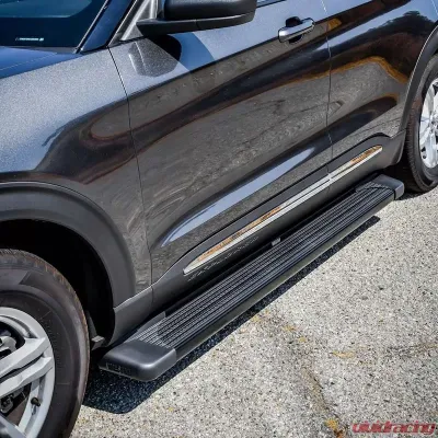 Westin Automotive SG6 Running Boards, Black Aluminum, 79 in., Fits Multiple Chevy, Ford, Dodge Models - 27-64735