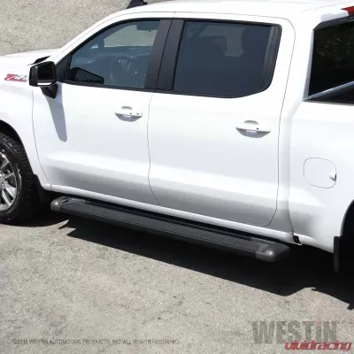Westin Automotive SG6 Running Boards Black Aluminum 85.5 in. for Chevy, GMC, Ford, Ram - 27-64755