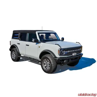 Westin Grate Steps Running Boards Textured Black Ford Bronco 4 Door 2021-2023 - 27-74725