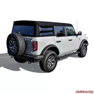 Westin Grate Steps Running Boards Textured Black Ford Bronco 4 Door 2021-2023 - 27-74725