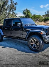 Westin Automotive R5 Nerf Step Bars for Jeep Gladiator 2020-2022, Textured Black Aluminum                                     - 28-51325 - Image 2