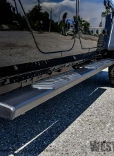 Westin Automotive R5 Nerf Step Bars for Jeep Gladiator 2020-2022, Textured Black Aluminum                                     - 28-51325 - Image 6