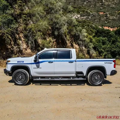 Westin Automotive R5 M-Series Wheel-To-Wheel Nerf Step Bars XD, Black Steel, 2020 Chevy/GMC - 28-5234765