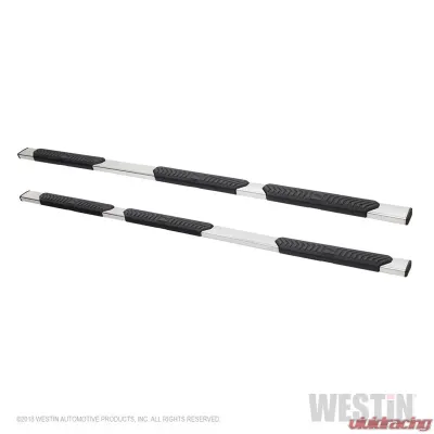 Westin Automotive R5 Modular Wheel to Wheel Nerf Step Bars, 5" Stainless Steel, Polished, Fits Chevy/GMC 2007-2019 - 28-534580