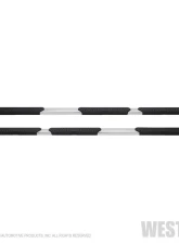 Westin Automotive R5 Modular Wheel to Wheel Nerf Step Bars, 5" Stainless Steel, Polished, Fits Chevy/GMC 2007-2019                                     - 28-534580 - Image 3