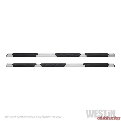 Westin Automotive R5 Modular Wheel to Wheel Nerf Step Bars, 5" Stainless Steel, Polished, Fits Chevy/GMC 2007-2019 - 28-534580