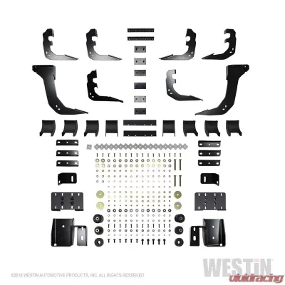 Westin Automotive R5 Modular Wheel to Wheel Nerf Step Bars Black for Ram 1500 2019-2022 - 28-534705