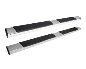 Westin Automotive R7 Nerf Step Bars for Chevrolet Silverado/GMC Sierra, Polished Stainless Steel