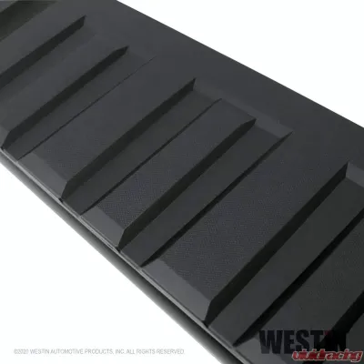 Westin Automotive R7 Nerf Step Bars Black Aluminum for Chevrolet Silverado 1500/2500/3500 - 28-71255