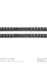 Westin Automotive Thrasher Running Boards for Chevrolet Silverado & GMC Sierra, Textured Black Steel                                     - 28-81265 - Image 6