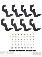 Westin Automotive Thrasher Running Boards for Chevrolet Silverado & GMC Sierra, Textured Black Steel                                     - 28-81265 - Image 7