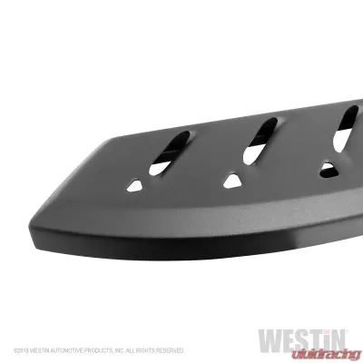 Westin Automotive Thrasher Running Boards for Chevrolet Silverado & GMC Sierra, Textured Black Steel - 28-81265