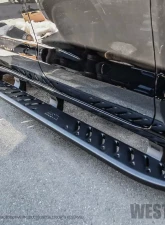 Westin Automotive Thrasher Running Boards for Chevrolet Silverado & GMC Sierra, Textured Black Steel                                     - 28-81265 - Image 5