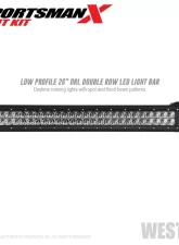 Westin Automotive Sportsman X Grille Guard LED Light Bar Kit, 26" for Chevy, Ford, Toyota                                     - 40-23005 - Image 2