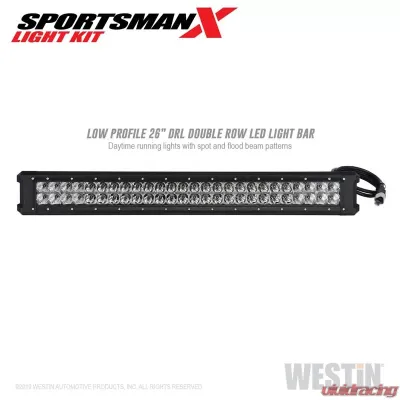 Westin Automotive Sportsman X Grille Guard LED Light Bar Kit, 26" for Chevy, Ford, Toyota - 40-23005