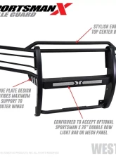 Westin Sportsman X Grille Guard Toyota Tundra 2014-2021                                     - 40-33705 - Image 11