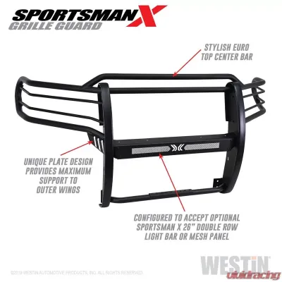 Westin Sportsman X Grille Guard Toyota Tundra 2014-2021 - 40-33705