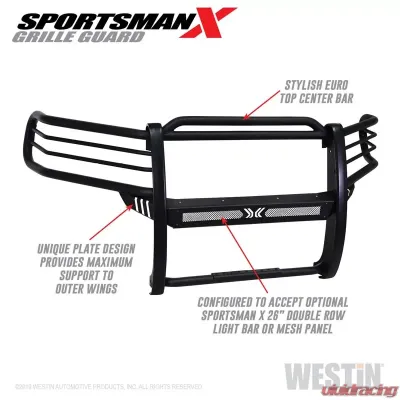 Westin Sportsman X Grille Guard Toyota 4Runner 2014-2022 - 40-33825