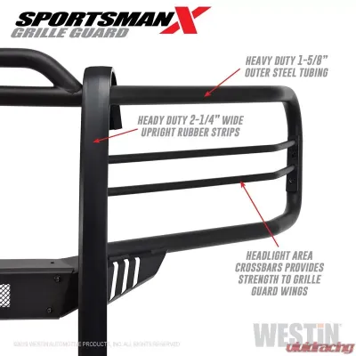 Westin Sportsman X Grille Guard Ford - 40-33835