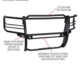 Westin Sportsman X Grille Guard Chevrolet Silverado 1500 2016-2018