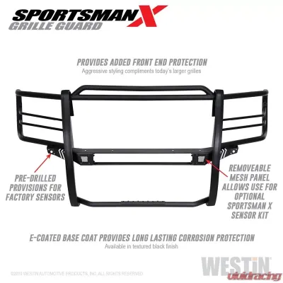 Westin Sportsman X Grille Guard Chevrolet Silverado 1500 2016-2018 - 40-33875