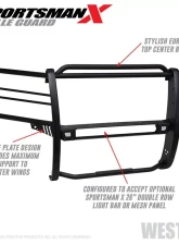 Westin Sportsman X Grille Guard Chevrolet Silverado 1500 2019-2020                                     - 40-33955 - Image 16