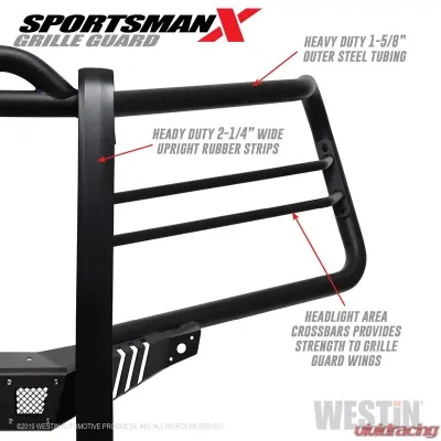 Westin Sportsman X Grille Guard Chevrolet Silverado 1500 2019-2020 - 40-33955