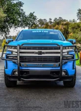 Westin Sportsman X Grille Guard Chevrolet Silverado 1500 2019-2020                                     - 40-33955 - Image 4