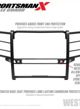 Westin Sportsman X Grille Guard GMC Sierra 2022                                     - 40-33995 - Image 2