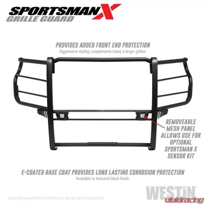 Westin Sportsman X Grille Guard GMC Sierra 2022 - 40-33995