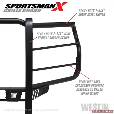 Westin Sportsman X Grille Guard GMC Sierra 2022 - 40-33995