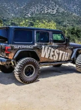 Westin Automotive XTX Rock Sliders for Jeep Wrangler 2018-2023, Textured Black Steel                                     - 42-14065 - Image 2