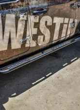 Westin Automotive XTX Rock Sliders for Jeep Wrangler 2018-2023, Textured Black Steel                                     - 42-14065 - Image 4