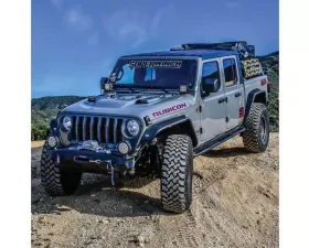 Westin Automotive XTX Rock Sliders for Jeep Gladiator 2020-2023, Textured Black Steel