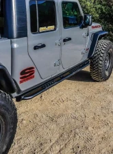 Westin Automotive XTX Rock Sliders for Jeep Gladiator 2020-2023, Textured Black Steel                                     - 42-14165 - Image 3