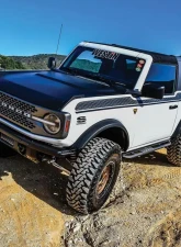 Westin Automotive XTX Rock Sliders for 2021-2023 Ford Bronco 2 Door, Textured Black Steel                                     - 42-14185 - Image 10