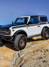 Westin Automotive XTX Rock Sliders for 2021-2023 Ford Bronco 2 Door, Textured Black Steel                                     - 42-14185 - Image 3