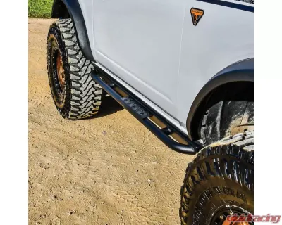 Westin Automotive XTX Rock Sliders for 2021-2023 Ford Bronco 2 Door, Textured Black Steel - 42-14185